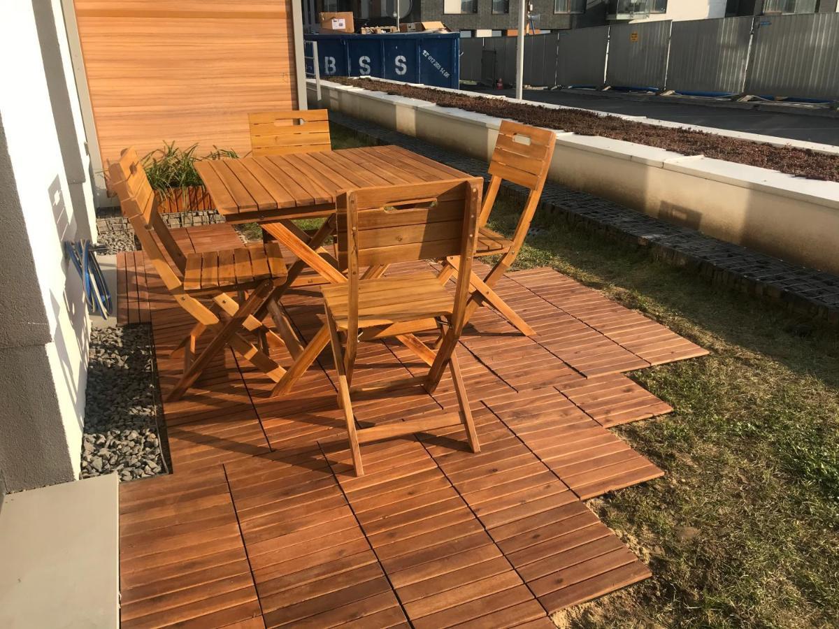 Apartament With Garden Bezplatny Parking !!! Cracovia Exterior foto
